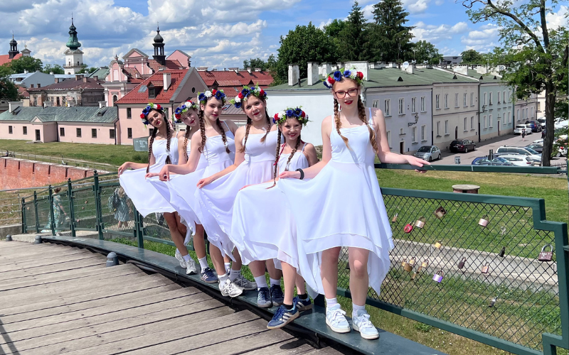 Sukces młodych tancerek ze Świdnika