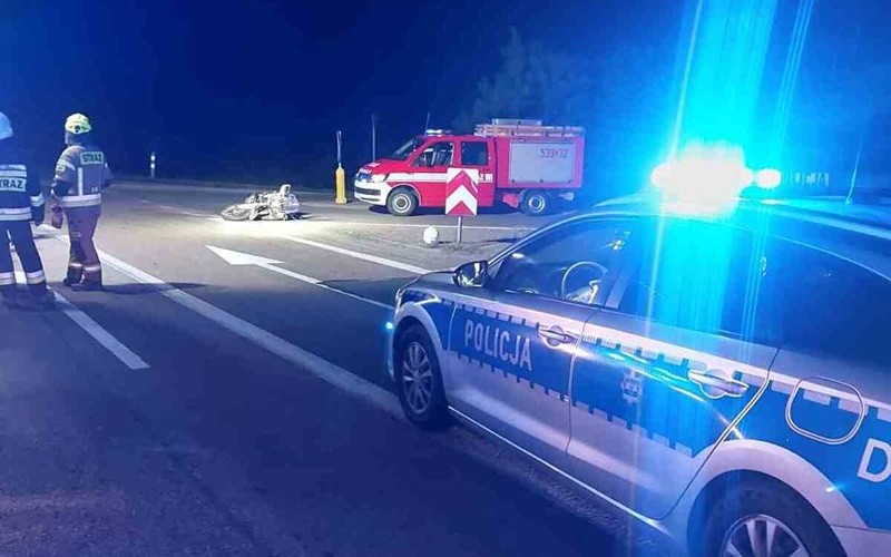 Trafił do szpitala po zderzeniu z hyundaiem
